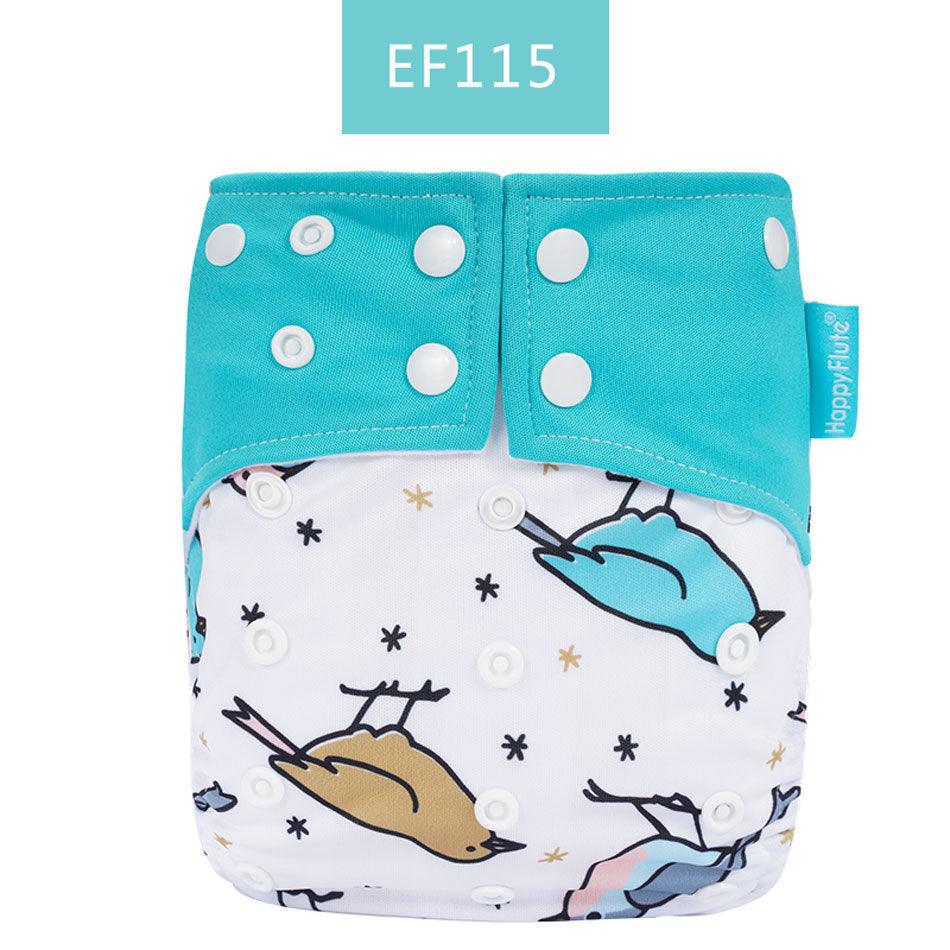 Happyflute Baby Cloth Diaper Waterproof Side Leakage Prevention Washable Diaper Pants Cloth Diaper Cloth Diaper Cover - TOYCENT 