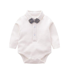 Boy's gentleman's dress one year old Jumpsuit - TOYCENT 