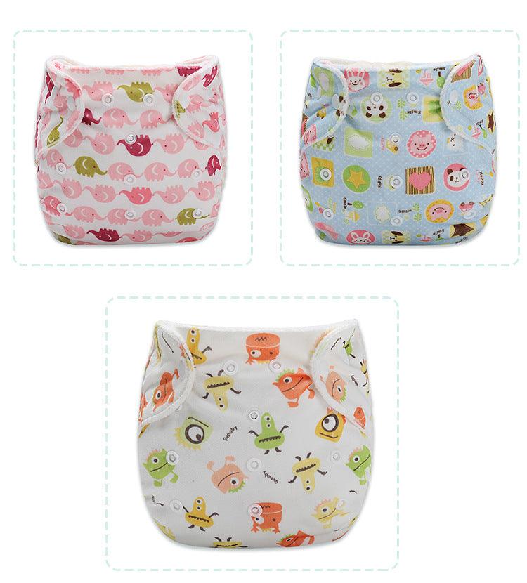 Baby cloth diaper pants cartoon diaper pants - TOYCENT 