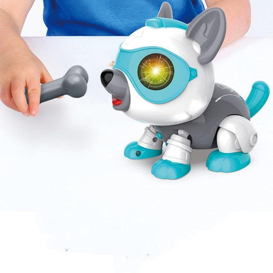 Children's Voice-activated Touch-sensing Electronic Robot Dog - TOYCENT 