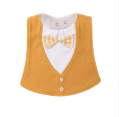 Gentleman Style Bibs Waterproof Baby Bib Novelty Burp Cloths Adjustable Newborn Toddler Infant Accessories - TOYCENT 