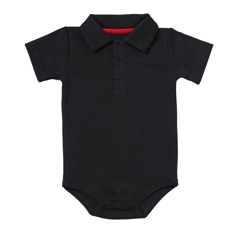 Lapel baby onesies - TOYCENT 