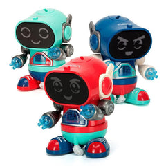 Electric Rock Robot, Music, Light, Automatic Walking, Swinging And Dancing Robot, Children's Toys - TOYCENT 