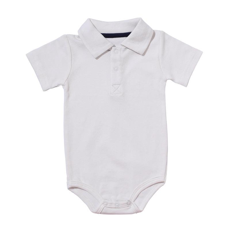 Lapel baby onesies - TOYCENT 