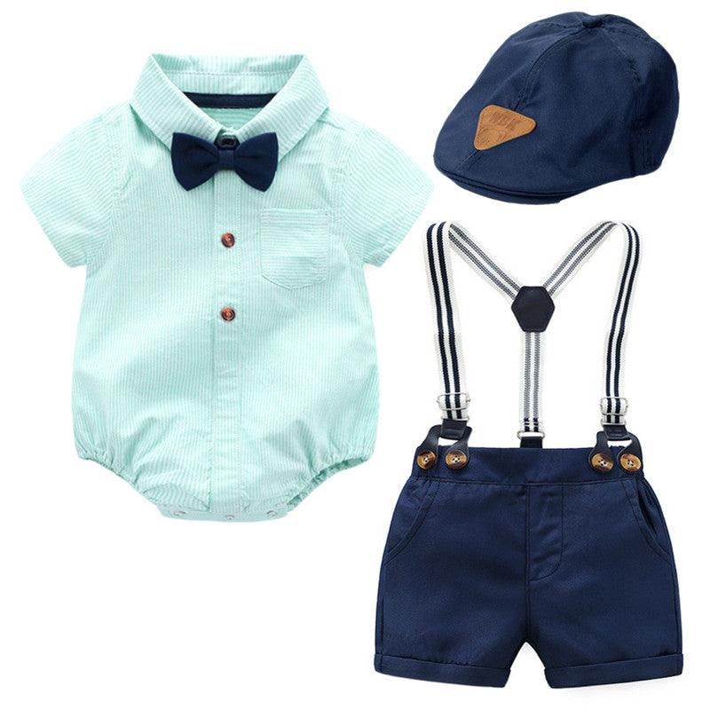 Climbing Clothes For Boys Gentlemen Romper Infant Clothes - TOYCENT 