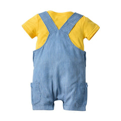 Summer Korean Unisex Cotton Short-sleeved Baby Boy - TOYCENT 