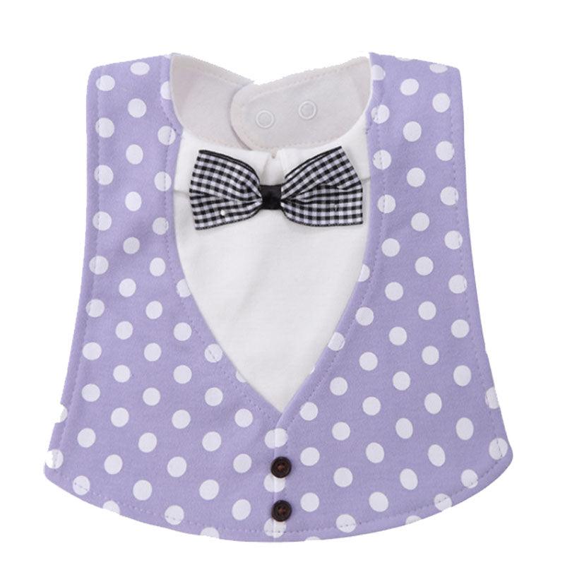 Gentleman Style Bibs Waterproof Baby Bib Novelty Burp Cloths Adjustable Newborn Toddler Infant Accessories - TOYCENT 
