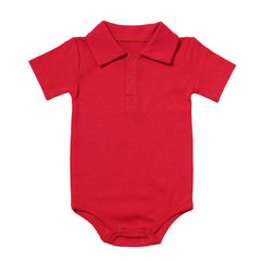 Lapel baby onesies - TOYCENT 