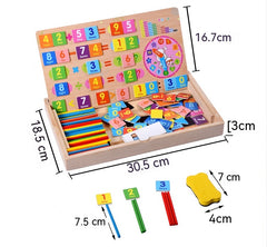 Multifunctional Magnetic Digital Computing Educational Toy