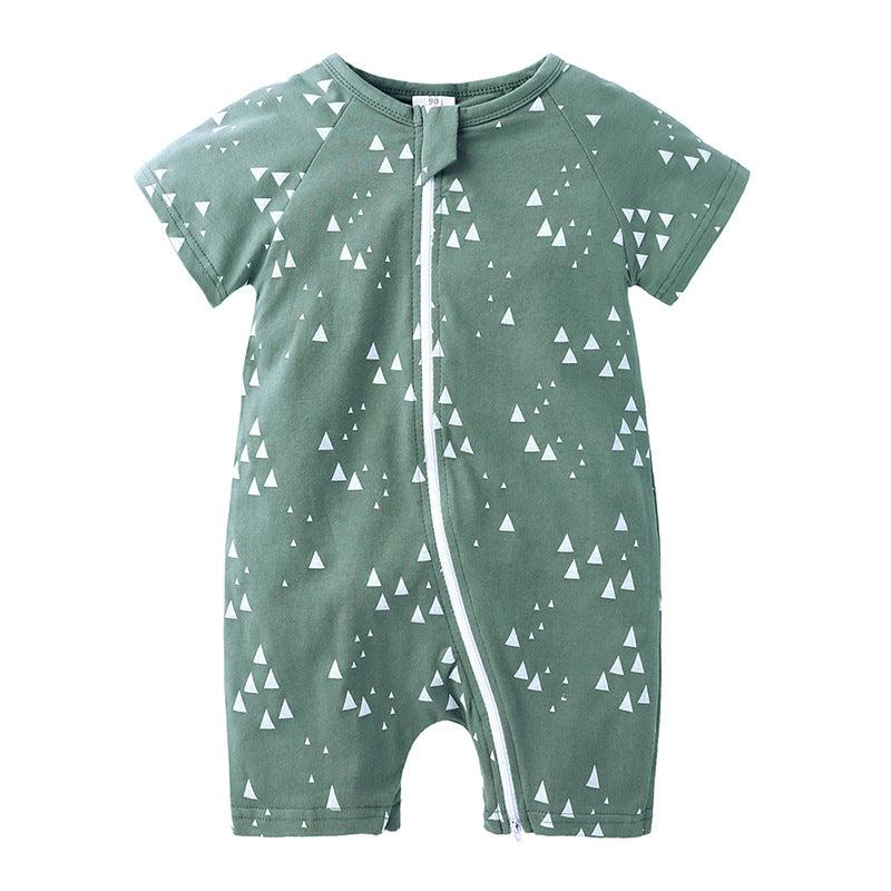 Summer Short-sleeved Baby Romper Baby Romper - TOYCENT 