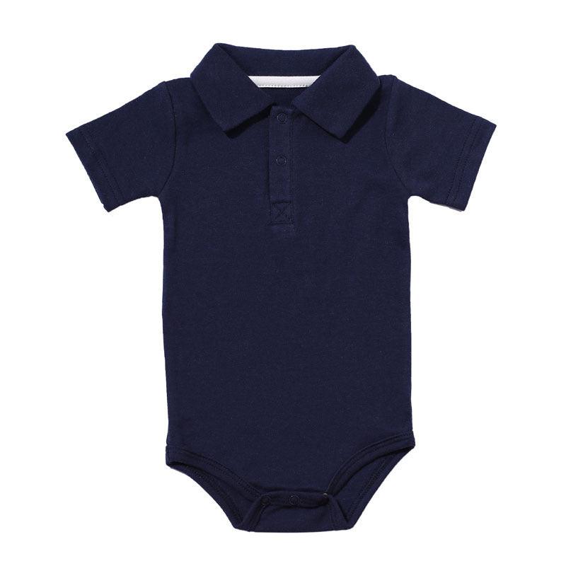 Lapel baby onesies - TOYCENT 