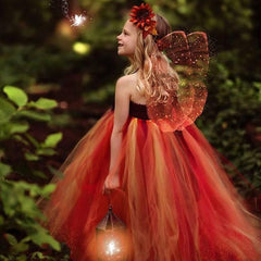 Fairy Puffy Net Dress Performance Dress