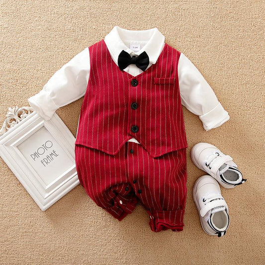 Baby Autumn Clothing Clothes Baby Boy Rompers - TOYCENT 