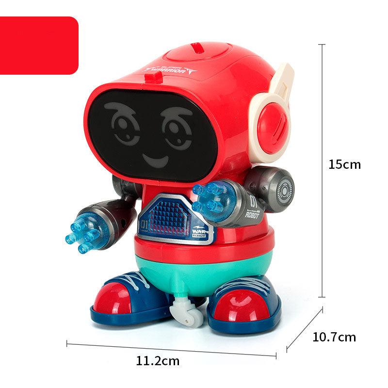 Electric Rock Robot, Music, Light, Automatic Walking, Swinging And Dancing Robot, Children's Toys - TOYCENT 