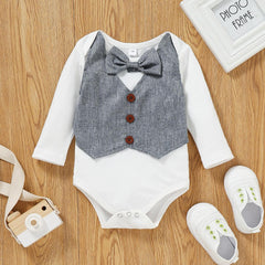 Trendy Gentleman Style Bowknot Children's Suit - TOYCENT 