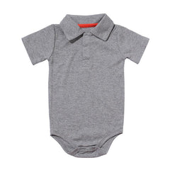 Lapel baby onesies - TOYCENT 