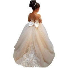 Girls' Pettiskirt Children's Princess Piano Performance Flower Girl Wedding Dress