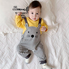 Cartoon Warm Cotton Baby Autumn Jumpsuit - TOYCENT 