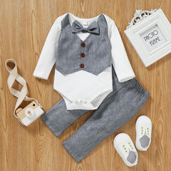 Trendy Gentleman Style Bowknot Children's Suit - TOYCENT 