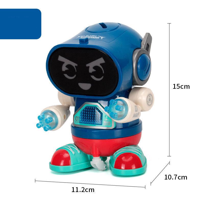 Electric Rock Robot, Music, Light, Automatic Walking, Swinging And Dancing Robot, Children's Toys - TOYCENT 