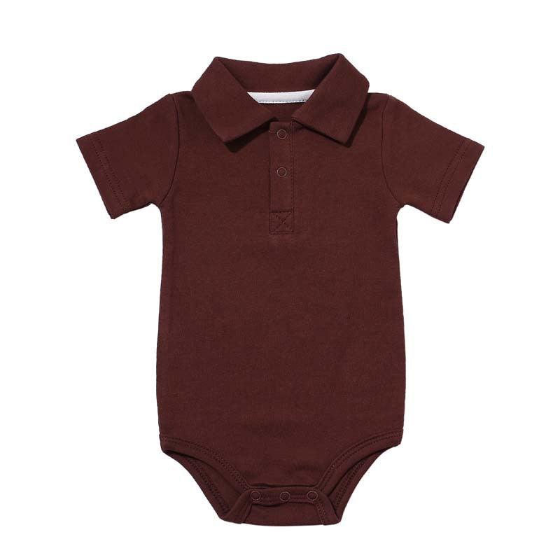 Lapel baby onesies - TOYCENT 