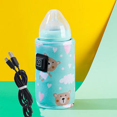 Baby Bottle Cooler Bag Warmer Thermostatic Heating Portable - TOYCENT 